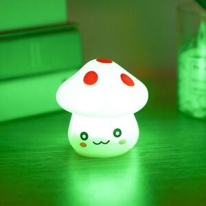 Mushroom night light for kids room decor